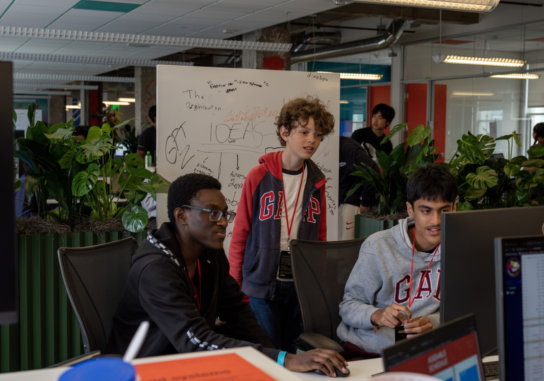 Assemble, a Hack Club hackathon in San Francisco.